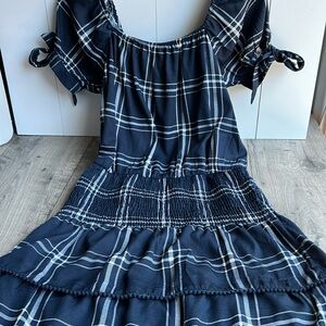 Style House Plaid Dress Girls XL
